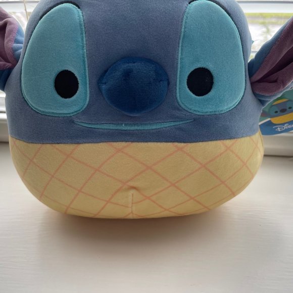 New Disney Squishmallows Pineapple Stitch 8" Squishmallow - Picture 7 of 9
